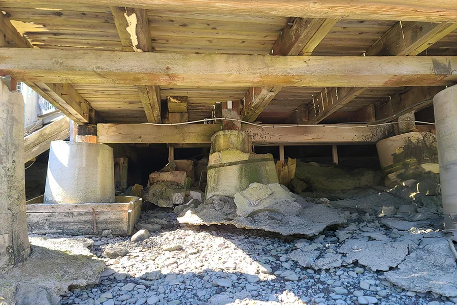 Pier and Beam or Block and Base Foundation Repair