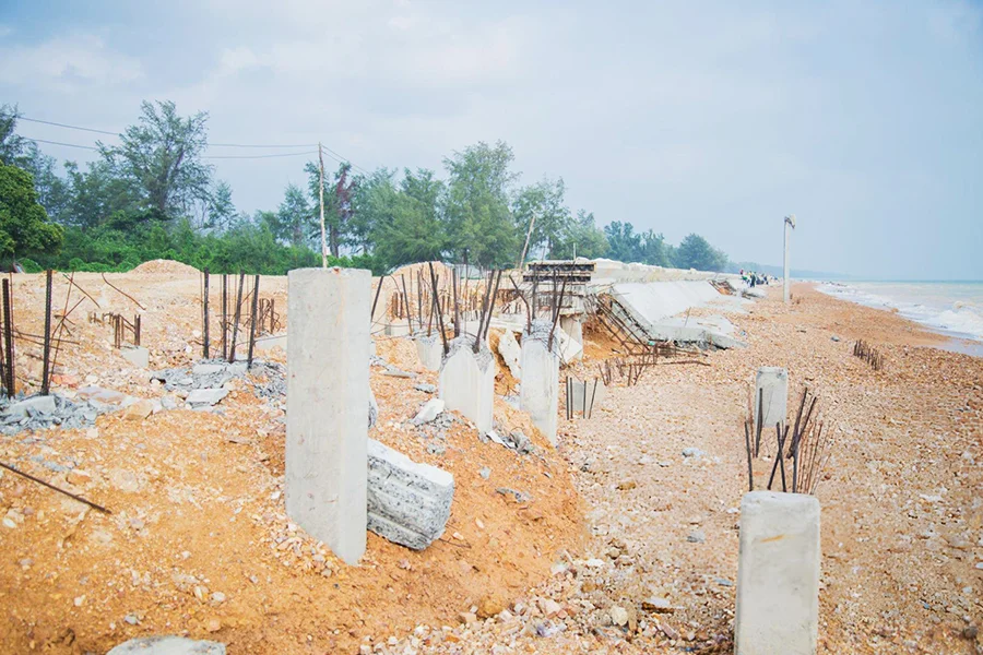 Slab Pier Installation